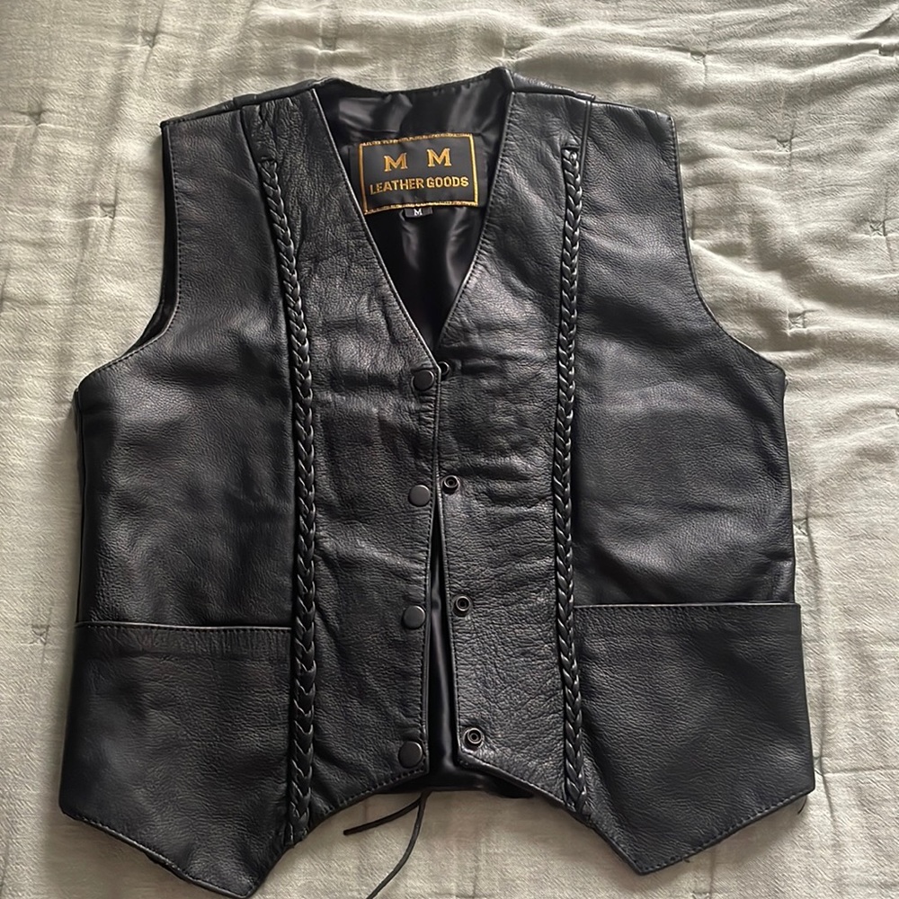 Genuine Leather Vest